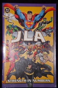 JLA Justice League of America Strength in Number DC Comics Book 4 New softcover - Imagen 1 de 9