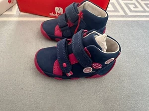 Neu elefanten Gr.18 Mädchen Lauflerner Halbschuhe Mittel Schuhe Kinder - Bild 1 von 6