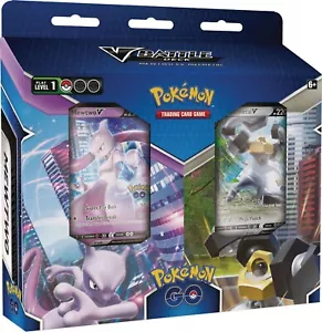 Pokemon GO V Battle Deck Bundle Mewtwo & Melmetal Sealed Set - Picture 1 of 1