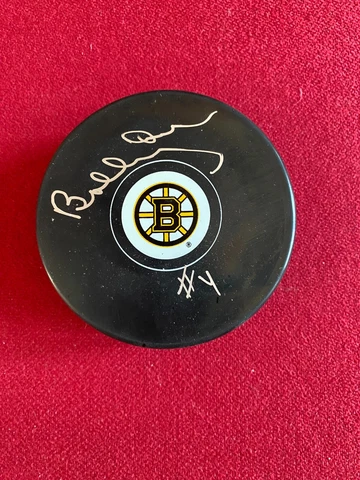 Bobby Orr, "Autographed"(JSA) Bruins Puck (Scarce / Vintage) Cover
