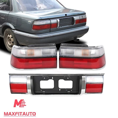Fits Toyota Corolla 1988-1992 AE90 Rear Tail Light&Trunk center Light Set 3PCS - Imagem 1 de 4