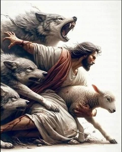 Jesus Shepherd poster 24x36 - Picture 1 of 1