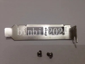 Low profile bracket for Mellanox MCX354A-FCBT MCX354A-QCBT MHQH29B-XTR - Picture 1 of 3