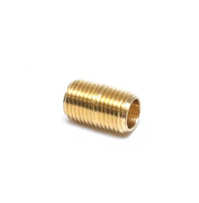 1/4 Npt Male Close Nipple Brass Pipe Fitting Air Fuel Oil Gas Water FasParts - Image 1 of 4