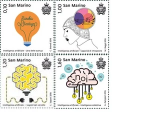 stamps saint marin Сан Марино San Marino 2016-Intelligenza artificiale - Foto 1 di 1