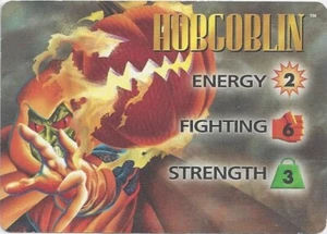 Marvel OVERPOWER Hobgoblin 3-stat HILLSHIRE FARMS promo Very Rare - Picture 1 of 2