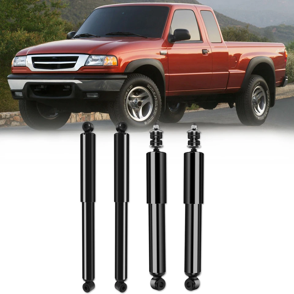 Set of 4 Front Rear Shocks Struts For Ford Ranger Mazda B2300 B3000 B4000 94-97 - Image 1 of 4