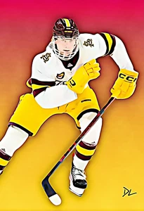 Josh Doan "UCLA Arizona St. Sun Devils" Original Pop Art Druck - 13 x 19 Poster - Bild 1 von 1
