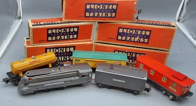 Locomotora Lionel de preguerra calibre O 1688, 2689TX y 3 autos ¡FUNCIONA MUY BIEN! EX/OB [WH2-5] Foto 1 de 4