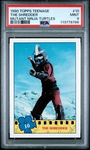 1990 Topps Teenage Mutant Ninja Turtles THE SHREDDER #10 PSA 9! A - Bild 1 von 2