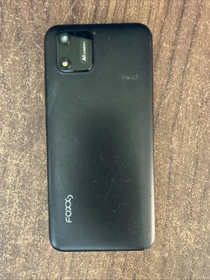 Foxx A55 Smartphone (Black) FOR PARTS Untested As Is  Broken Glass - Image 1 of 4