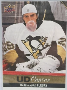 2013-14 Upper Deck UD Canvas Marc-Andre Fleury Pittsburgh Penguins #C38 - Picture 1 of 2