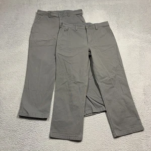 Pantalones de Carga Duluth Trading Flex Manguera contra Incendios para Hombres 34x30 Gris Pierna Recta LOTE 2 - Imagen 1 de 14