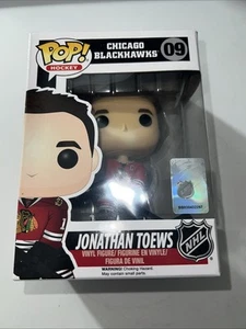 Funko POP #09 Hockey Nhl series Jonathan Toews Chicago Blackhawks Nhl - Picture 1 of 6