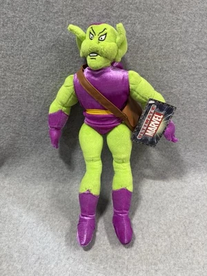 KellyToy Ultimate Marvel GREEN GOBLIN Plush 16" Stuffed Ultimate Comics Tag 2001 - Image 1 of 4