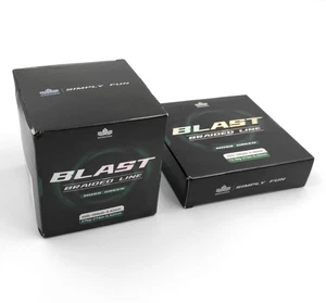 2er Pack Blast Geflochtene Angelschnur 30 Pfund & 60 Pfund je 300 Yards, Moosgrün - NEU - Bild 1 von 4