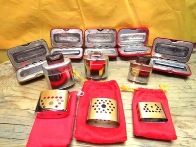 Lot Old Rare Pocket Hand Warmers / Some Unique Warmers Here - Image 1 of 4