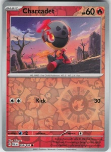 Pokemon Charcadet - 038/193 SV02: Paldea Evolved NM Reverse Holo card - Picture 1 of 2