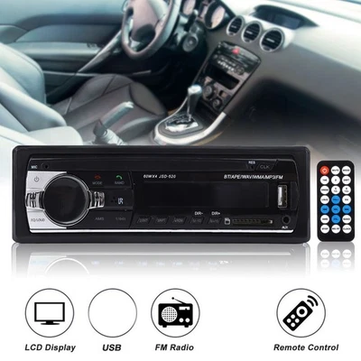 12V Car Radio MP3 Player Hands Free Calling FM Radio Vehicle Stereo´ - Bild 1 von 4