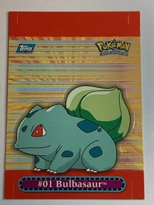 2000 Topps Pokemon TV Serie 3 #01 Bulbasaur Pop-Up #8 von 10 KOSTENLOSER KOMBINIERTER VERSAND - Bild 1 von 2