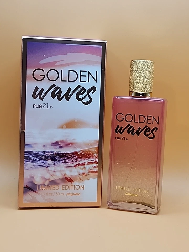 rue21 Golden Waves Eau De Parfum Fragrance Perfume Spray Limited Edition 1.7 Oz
