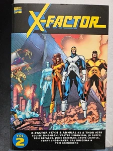 Marvel Essential X-Factor Volume 2 Graphic Novel by Simonson - Picture 1 of 1
