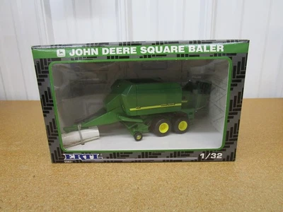 John Deere 100 Square Baler Hay ERTL 1/32 NIP box diecast farm toy equipment Z - Image 1 of 4