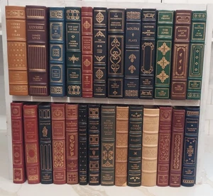 Franklin Library 100 GREATEST BOOKS OF ALL TIMES - Lot of 26 Books EXCELLENT! - Picture 1 of 9