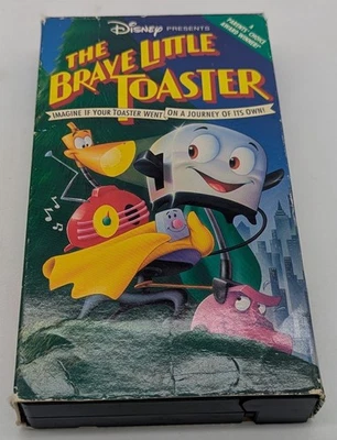 The Brave Little Toaster VHS Tape Walt Disney Home Video Presents 1988 Animated - Image 1 of 4