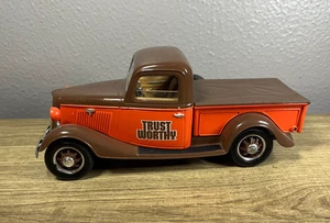 Trust Worthy 1935 Ford Pickup with Tonneau Cover Bank - 1/25 Scale Diecast - Picture 1 of 11