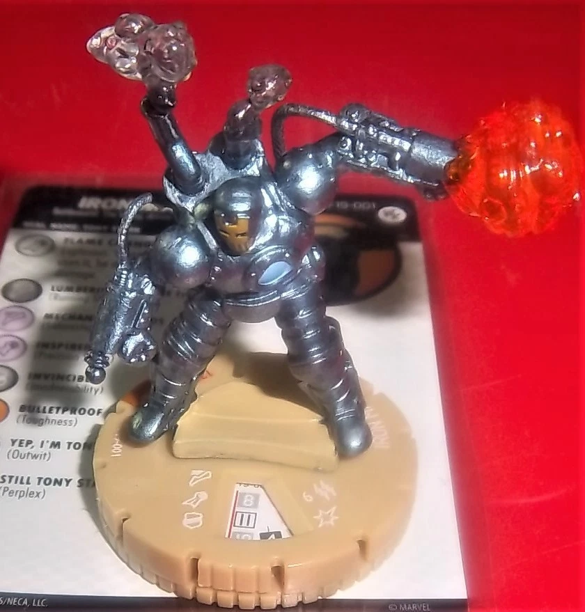 Heroclix IRON MAN LE #F19-001 LOTE DE COLECCIÓN FIGURA DEL DÍA DEL CÓMIC GRATIS MARVEL Foto 1 de 1