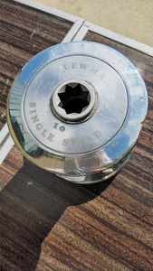 Brass Lewmar 10 Single Speed Winch Free Fast Shipping  - Bild 1 von 4