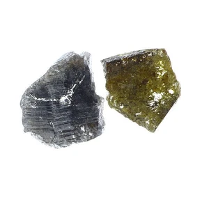 Slice African Loose Natural Raw Rough Diamond Grayish Green Color 1.03 Carat Lot - Picture 1 of 1