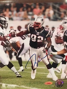 Ty Warren Signed New England Patriots 8x10 Photo Tristar - Picture 1 of 5