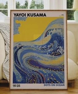 Dots by Yayoi Kusama Modern Art Poster Print - Picture 1 of 8