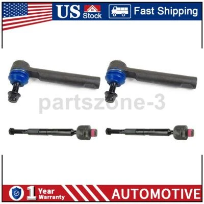 For 2007 2008 2009 2010 2011 Honda CR-V Front Inner Front Outer Tie Rod End - Image 1 of 4