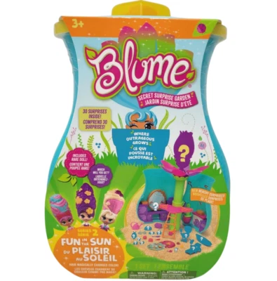 SKYROCKET BLUME Summer Secret Surprise Garden Series 2 Fun In The Sun S2 Doll & House New
