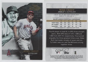 2020 Topps Gold Label Class 1 Black Mike Trout #1
