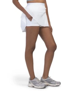 XXL NUEVO CON ETIQUETAS Mujer Under Armour Blanco Deportivo Circular Skort - Imagen 1 de 2