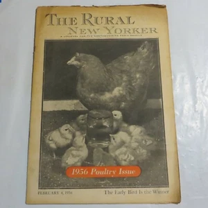 Vintage The Rural New Yorker Farming Farm Agriculture February 4 1956 N7 - Picture 1 of 1