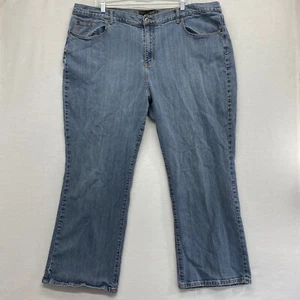 Venezia Women's Designer Black Jeans Plus Size 26 Petite Straight Leg Ladies - Picture 1 of 10