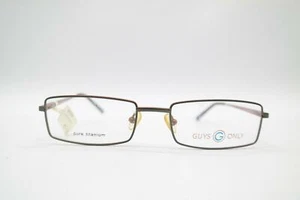 Vintage Guys Only 334 Titanium Grün Bronze Eckig Brille Brillengestell NOS - Bild 1 von 6