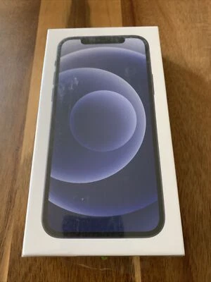 Apple iPhone 12 Black 64 GB T-Mobile & MetroPcs Non Contract Brand New Sealed - Image 1 of 4