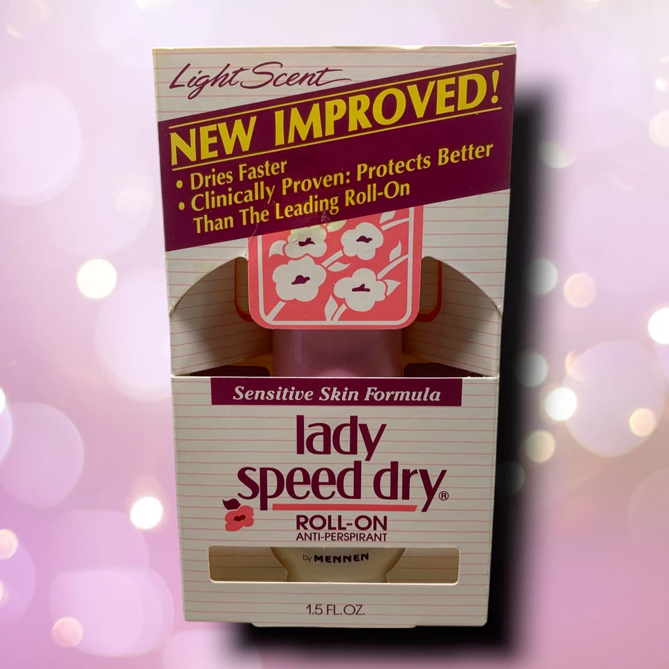 De colección NUEVO Mennen Lady Secado Rápido Antitranspirante Enrollado 1.5 OZ Película de TV utilería Foto 1 de 4