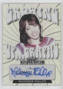 2022 Leaf Metal Pop Century Silver Prismatic /65 Mackenzie Phillips Auto qf8