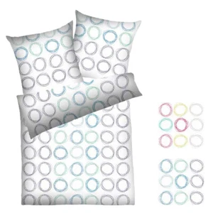 Juego de sábanas Dyckhoff Softfrottier círculos de trazo juego de sábanas 2 piezas - Imagen 1 de 5