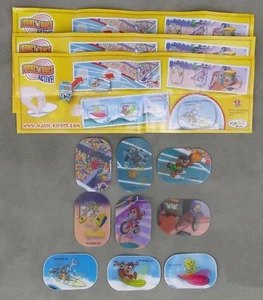 SERIE CARD OLOGRAFICHE LOONEY TUNES (UN076 - UN078) + 3 BPZ KINDER ITALIA 2010 - Picture 1 of 1