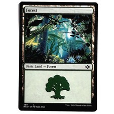 Forest - Foil M/NM Basic Land Green #490 Modern Horizons 2 CCG Magic TCG MH2 MTG