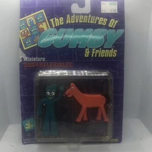 Gumby & Friends 1995 Pokey Figure Miniature Superflexibles Trendmasters Toy Set - Picture 1 of 6