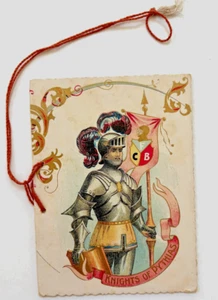 May 9, 1902 Dance Card "Knights of Pythias" Concert, Drill & Ball w/ Knight * - Picture 1 of 5